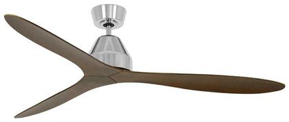 35W 143cm Brushed Chrome Whitehaven DC NL Lucci Air