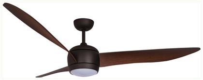 Nordic Ανεμιστήρας Οροφής 142cm με Φως και Τηλεχειριστήριο Oil Rubbed Bronze Lucci Air
