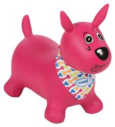 Χοπ Χοπ Σκυλάκι Bouncing Dog για 1+ έτους Ροζ 48εκ. Ludi