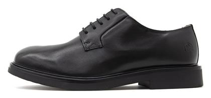 Connery Δερμάτινα Ανδρικά Oxfords Μαύρα Lumberjack