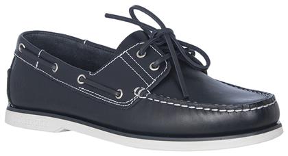 Navigator Δερμάτινα Ανδρικά Boat Shoes σε Μπλε Χρώμα Lumberjack