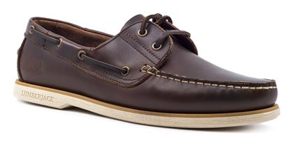 Navigator Δερμάτινα Ανδρικά Boat Shoes σε Καφέ Χρώμα Lumberjack