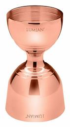 Glove Jigger Διπλή Μεζούρα Ποτών με Χωρητικότητα 30/60ml Copper Lumian