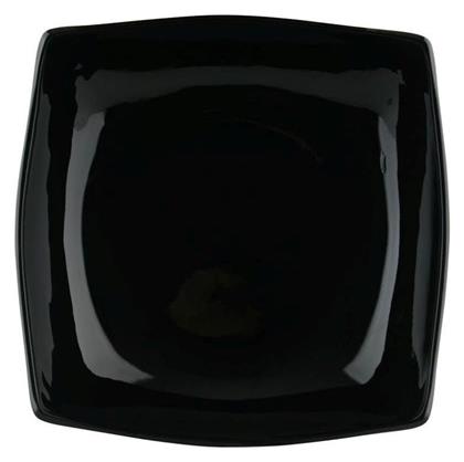 Quadrato Πιάτο Βαθύ Γυάλινο Μαύρο 20x20cm Luminarc