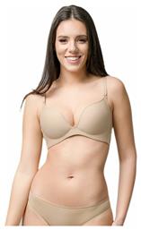 Miracle One Nude Σουτιέν Push Up χωρίς Μπανέλες Luna