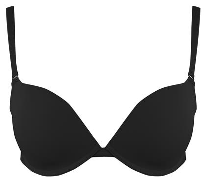 Multiway Μαύρο Σουτιέν Push Up με Μπανέλες Luna