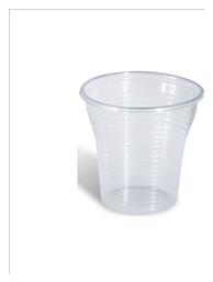 Ποτήρι μιας Χρήσης Πλαστικό Διάφανο 130ml 50τμχ Lux Plast