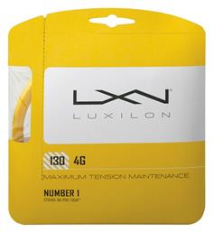 4G Tennis String (1.30mm, 12m) Gold Luxilon