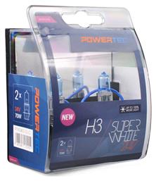 M-Tech Powerteck SuperWhite H3 Led 3450K Φυσικό Λευκό 24V 70W 2τμχ - M Tech