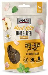 Mac's Λιχουδιά Σκύλου χωρίς Σιτηρά με Κρέας, Κοτόπουλο και Μήλο 90gr - Macs