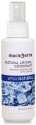 Natural Αποσμητικός Κρύσταλλος σε Spray 100ml Macrovita