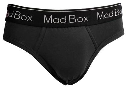 1104A Ανδρικό Σλιπ Anthracite Μονόχρωμο Mad Underwear