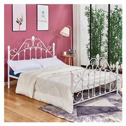Maden Διπλό για Στρώμα 150x200cm Λευκό - HomeMarkt