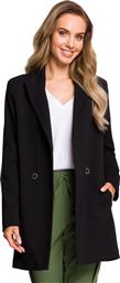 ΜΑΥΡΟ ΜΑΚΡΥ CASUAL ΣΑΚΑΚΙ - 316529 από το Style Icon Boutique