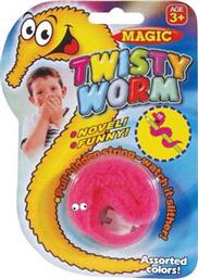 Magic Twisty Worm Τρικ Σκουληκάκι Φούξια