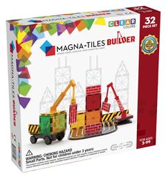 Magna-Tiles Μαγνητικό Παιχνίδι Κατασκευών Builder για Παιδιά 3+ Ετών - Magna Tiles