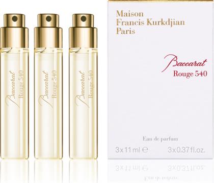 Maison Francis Kurkdjian Paris Baccarat Rouge 540 Travel Refills Ανδρικό Σετ με Pure Parfum 3τμχ