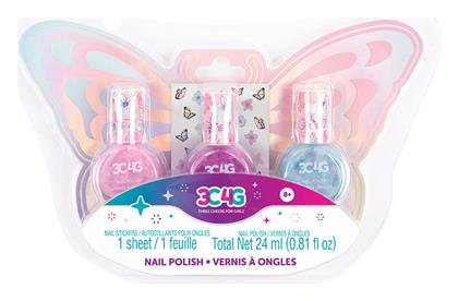 Butterfly Παιδικά Μανό 3τμχ Make It Real