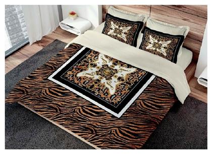 Σετ Υπέρδιπλη 240x260 Asia Beige Makis Tselios Home