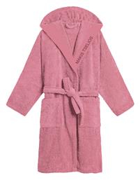 West Γυναικείο Μπουρνούζι με Κουκούλα Pink 2 Makis Tselios Home