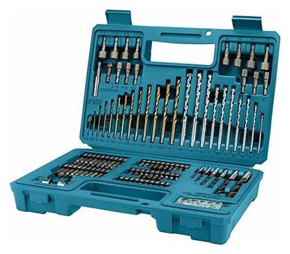 Σετ 102 Τρυπάνια με Κυλινδρικό Στέλεχος για Ξύλο, Γυψοσανίδα και Μέταλλο Makita