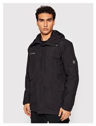 Μπουφάν μεταβατικό Chamuera 1010-29030-0001-115 Μαύρο Regular Fit Mammut