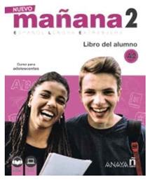 MANANA 2 ALUMNO (+ AUDIO DESCARGABLE) N/E - Edilingua