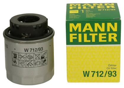 Φίλτρο Λαδιού Αυτοκινήτου για Vw Scirocco-Golf V/Seat Ibiza V/Leon II Mann Filter