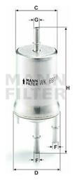 Φίλτρο Βενζίνης για Audi A2 - Seat Ibiza/Cordoba - Skoda Fabia - Vw Polo Mann Filter