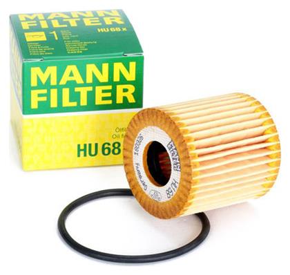 HU 68 x Φίλτρο Λαδιού Αυτοκινήτου για Smart Fortwo Mann Filter