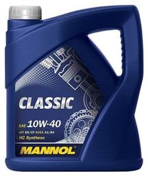 Classic Ημισυνθετικό Λάδι 10W-40 5lt Mannol