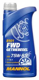 Βαλβολίνη για Σασμάν Αυτοκινήτου Getriebeoel GL4 Semi Synthetic 75W-85 1lt Mannol