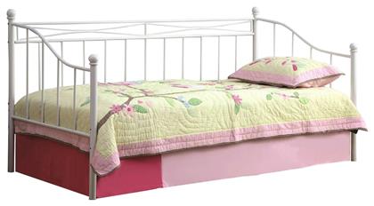Marin Daybed Καναπές Κρεβάτι Μονό για Στρώμα 90x190cm Λευκό - Woodwell