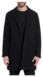 Ανδρικό Παλτό Μαύρο (Black) Marron