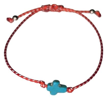 Μαρτάκι Παιδικό Μικρό Σταυρό Δίχρωμη Κλωστή Ανοιγόμενο Cuoro