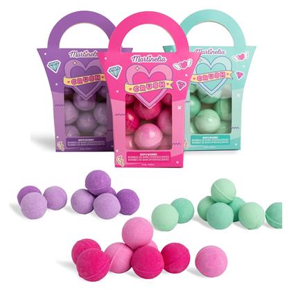 Crush Bath Bombs Παιδικά Bath Bombs Πολύχρωμο (Διάφορα Σχέδια) 1τμχ Martinelia