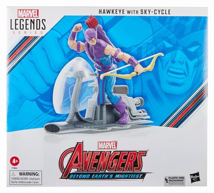 Marvel Legends Avengers - Hawkeye with Sky Cycle για 4+ Ετών 15εκ. Hasbro
