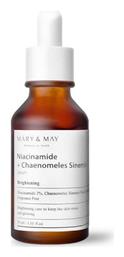 Niacinamide Chaenomeles Sinensis Face Serum 30ml Mary & May