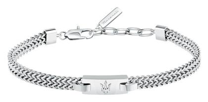 Ανδρικό Βραχιόλι από Ατσάλι Maserati