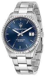 Blue Edition Ρολόι Μπαταρίας με Ένδειξη Ημερομηνίας Maserati