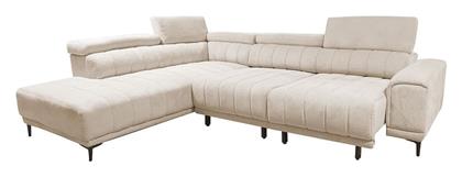 Massimo Γωνιακός Καναπές Υφασμάτινος 289x229x107εκ. Woodwell