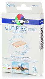 Αδιάβροχα Αυτοκόλλητα Επιθέματα Cutiflex Strip 78x20mm 10τμχ Master Aid