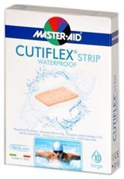 Αδιάβροχα Αυτοκόλλητα Επιθέματα Cutiflex Strip 78x26mm 10τμχ Master Aid