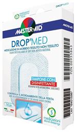Αυτοκόλλητα Επιθέματα Drop Med 7x5cm 5τμχ Master Aid