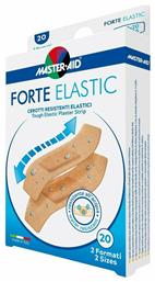 Αυτοκόλλητα Επιθέματα Forte Elastic 2 Μεγέθη 20τμχ Master Aid