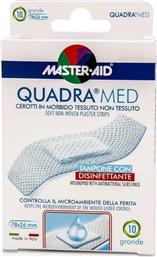 Master Aid Αυτοκόλλητα Επιθέματα Quadra Med 78x26mm 10τμχ