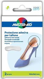 Master Aid Foot Care Adhesive Heel Shield Αυτοκόλλητο Προστατευτικό Πτέρνας 2 τμχ