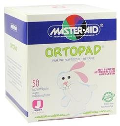 Ortopad Οφθαλμικά Επιθέματα για Παιδιά 67x50mm 50τμχ Master Aid