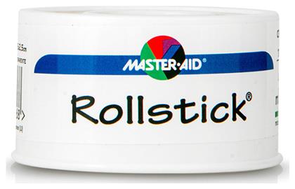 Rollstick Διάφανη Επιδεσμική Ταινία 2.5cm x 5m Master Aid
