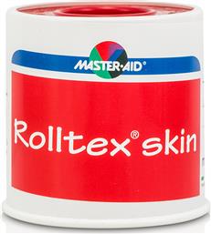 Master Aid Rolltex Skin Υφασμάτινη Επιδεσμική Ταινία 5cm x 5m